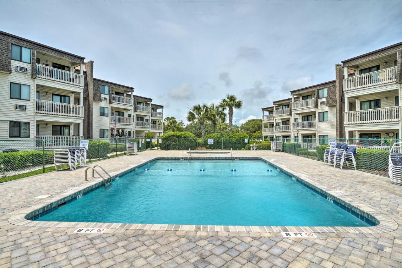 Beachfront Resort Condo With Pool View And Balcony! Myrtle Beach Exteriör bild