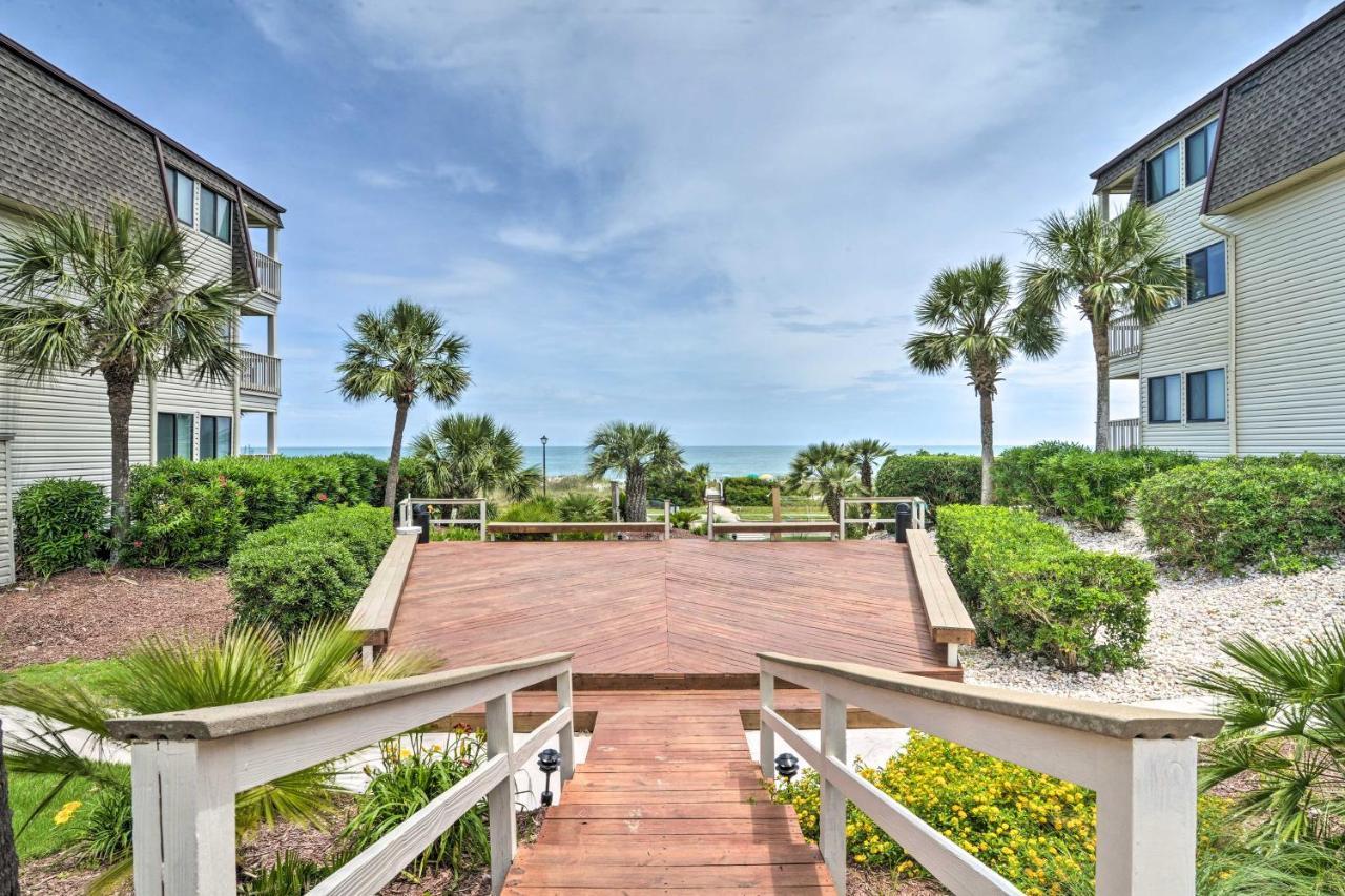 Beachfront Resort Condo With Pool View And Balcony! Myrtle Beach Exteriör bild
