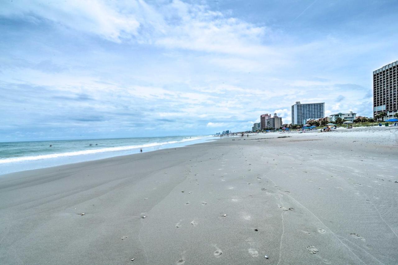 Beachfront Resort Condo With Pool View And Balcony! Myrtle Beach Exteriör bild