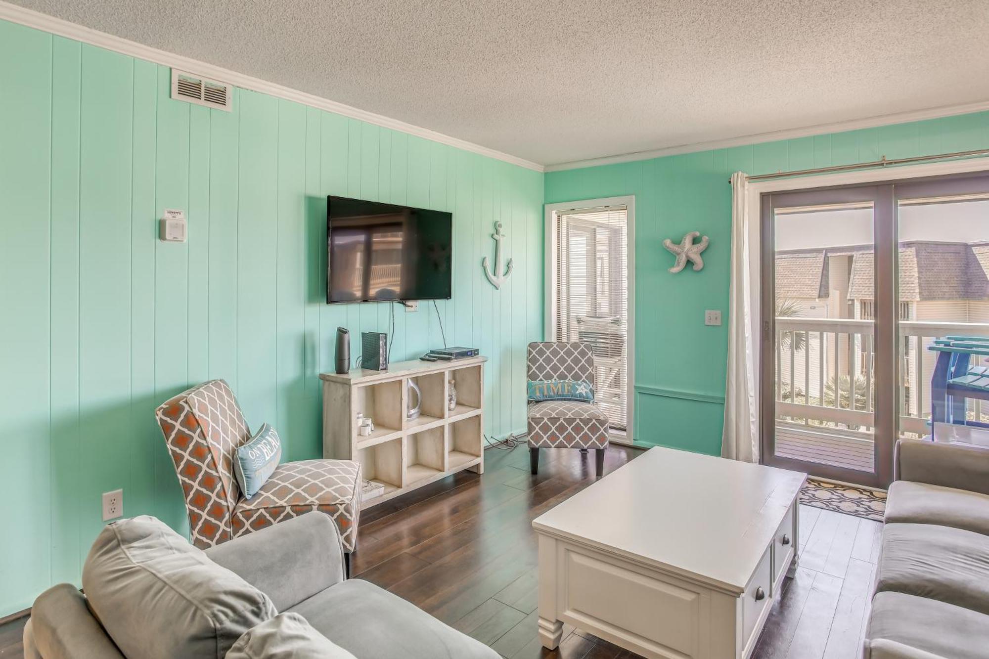 Beachfront Resort Condo With Pool View And Balcony! Myrtle Beach Exteriör bild