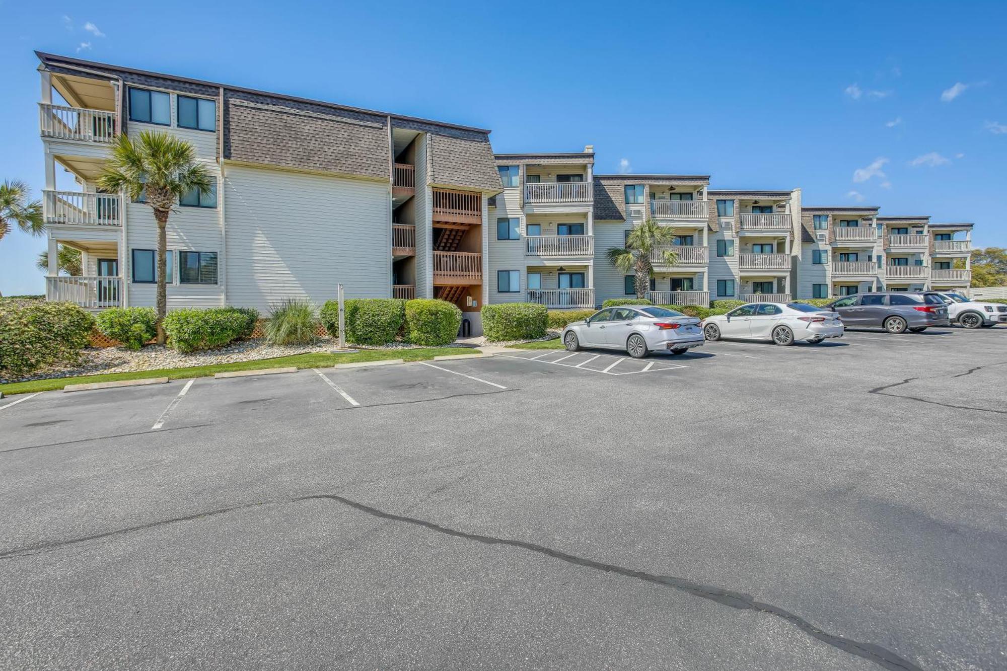 Beachfront Resort Condo With Pool View And Balcony! Myrtle Beach Exteriör bild