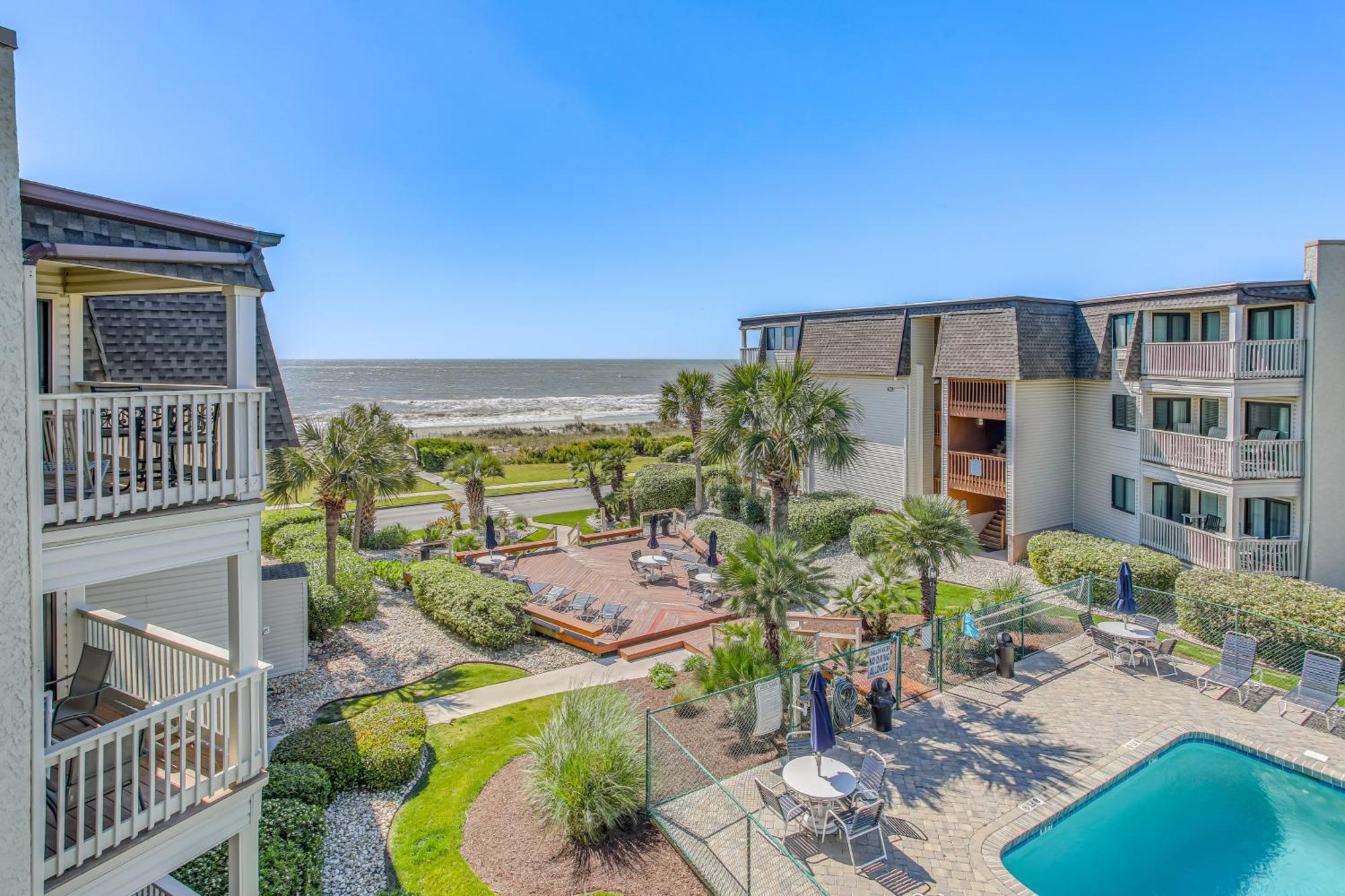 Beachfront Resort Condo With Pool View And Balcony! Myrtle Beach Exteriör bild